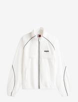 Tommy Jeans - Tjw Piping Nylon Track Jacket - Treniruočių striukė - Balta