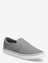 Tommy Hilfiger - Core Slip On Canvas Sneakers - Įmaunami sportbačiai - Pilka