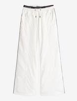 Tommy Jeans - Tjw Waistband Track Pants Ext - Plačios kelnės - Balta