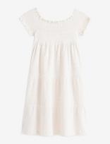 Tommy Hilfiger - Textured Smock Dress - Suknelė trumpomis rankovėmis - Balta
