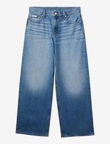 Calvin Klein Jeans - Low Rise Baggy Indigo Spruce - Platūs džinsai - Mėlyna