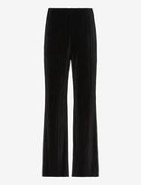 Calvin Klein - Plisse Pull On Pant - Tiesaus kirpimo džinsai - Juoda
