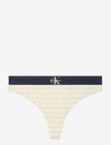 Calvin Klein - Thong - Stringai - Geltona