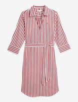 Tommy Hilfiger - Ess Poplin Reg Shirt Dress - Marškininė suknelė - Raudona