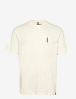Fat Moose - Fjords T-Shirt - Marškinėliai trumpomis rankovėmis - Kreminė spalva
