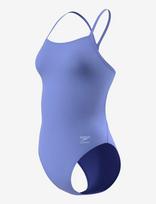 Speedo - Female Solid V-Back 2.0 - Sportinis maudymosi kostiumėlis - Violetinė