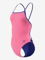 Speedo - Female Solid Tri Back - Sportinis maudymosi kostiumėlis - Rožinė