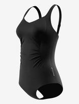 Speedo - Shirred Swimsuit - Sportinis maudymosi kostiumėlis - Juoda