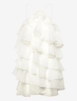 Gina Tricot - Frill Mini Dress - Trumpa suknelė - Balta