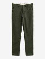 Gant - Classic Slim Chinos - Chino stiliaus kelnės - Chaki spalva