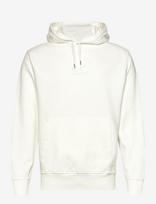 C.P. Company - Logo Fleece Hoodie - Džemperis - Balta