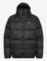PUMA - Hooded Down Puffer Jacket M - Sportinė paminkštinta striukė - Juoda