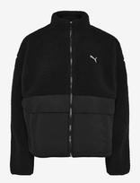 PUMA - Re:fibre Sherpa Jacket W - Sportinė laisvalaikio striukė - Juoda