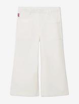 Boboli - Stretch Twill Trousers For Girl -Bci - Kelnės - Balta