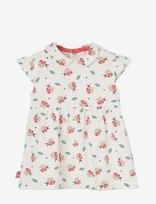 Boboli - Knit Dress Printed For Baby -Bci - Suknelė trumpomis rankovėmis - Balta