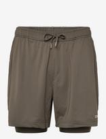 ICANIWILL - Stride 2-In-1 Shorts M - Treniruočių šortai - Ruda