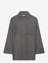 Rue De Tokyo - Cami Herringbone Boucle - Marškinėliai ilgomis rankovėmis - Pilka