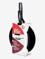 TVS - Ducale Segepandesæt 20 + 28 Cm - Keptuvė - Juoda