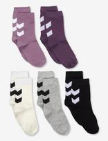 Hummel - Hmlmake My Day Sock 5-Pack - Kojinės - Violetinė