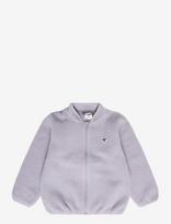 Hummel - Hmlmini Atlas Fleece Zip Jacket - Flisinė striukė - Pilka
