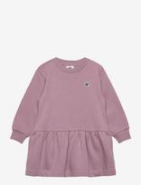 Hummel - Hmlmini Loose Dress Bee - Suknelė ilgomis rankovėmis - Rožinė