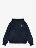 Hummel - Hmljr Loose Dnm Zip Hoodie Bee - Džemperis - Tamsiai mėlyna
