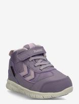 Hummel - Crosslite Winter Mid Tex Infant - Žieminiai batai su raišteliais - Violetinė