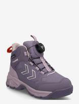Hummel - Cliff Easy Tex Boot Jr - Žieminiai batai su raišteliais - Violetinė