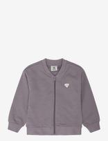 Hummel - Hmlmini Loose Gli Zip Jacket Bee - Bomberio striukė - Pilka