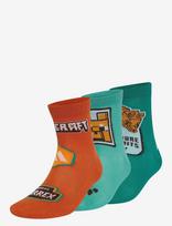 Adidas Sportswear - Minecraft 3P - Kojinės - Marga / raštuota