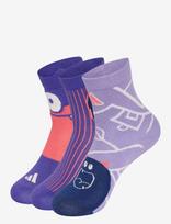 Adidas Sportswear - Lk Trnstr 3Pp - Kojinės - Violetinė