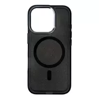 TelProtect Glitter Case MagSafe for Apple iPhone 16 Pro - Black with Glitter