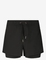 Athlecia - Timmie V3 W 2-In-1 Shorts - Treniruočių šortai - Juoda