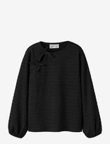Name It - Nkfbelindo Ls Top - Palaidinės ir tunikos - Juoda