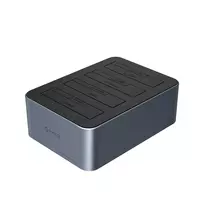 ORICO 6646C3-C 4-Bay Docking Station for 2.5/3.5 SATA HDD/SSD with Offline Clone Function - Pilka
