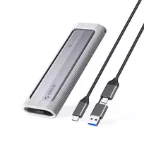 ORICO AXM2S-G2-V1 M.2 NVMe/NGFF USB-C/USB-A to USB-C Enclosure - Grey