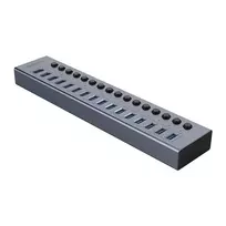 ORICO BT2U3-16AB 16-Port USB 3.0 Hub su atskirais jungikliais - Pilka