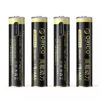 ORICO Ener-G EG7C 1.5V 500mWh AAA USB-C Įkraunama Ličio-Jonų Baterija 4 vnt. Pakuotė