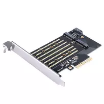 ORICO PDM2 PCIe 3.0 x4 M.2 NVMe & SATA SSD Adapter Card - Black