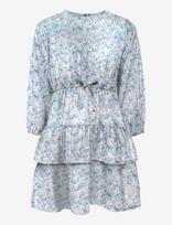 Kids Only - Kmgbelle Ls Dress Wvn - Proginė suknelė - Marga / raštuota