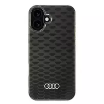Audi IML Stitching Pattern MagSafe Hard Case, skirta Apple iPhone 16 Plus 6.7 inch juoda