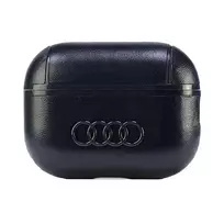 Audi Leather Big Logo AirPods Pro 2 Cover Black AU-APP2-GT/D3-BK