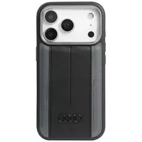 Etui Audi A6 Synthetic Leather MagSafe for iPhone 17 Pro Black