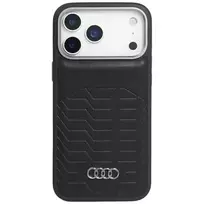 Audi GT Synthetic Leather MagSafe Case for iPhone 17 Pro Black