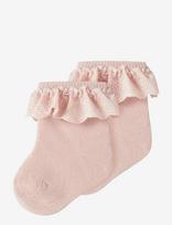 Lil'Atelier - Nbfdertrud 2 Pack Sock Lil - Kojinės - Rožinė