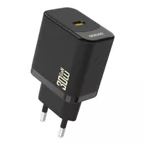 DUDAO A27PEU GaN 30W USB-C įkroviklis juodas