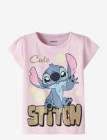 Name It - Nmffuba Stitch Ss Top Box Noos Wdi - Marškinėliai trumpomis rankovėmis - Rožinė
