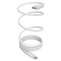 PURO ELEKTRIK Magnetic USB-C to USB-C Cable 60W USB 3.2 (20Gbps) 1m White