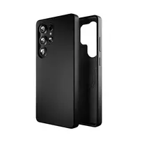 Puro Icon Mag Back Cover for Samsung Galaxy S25 Ultra, Black, TPU/Silicone, MagSafe Compatible