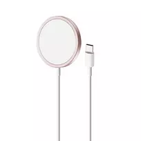 PURO Magnetico MagSafe Wireless Charger 1m – Pink